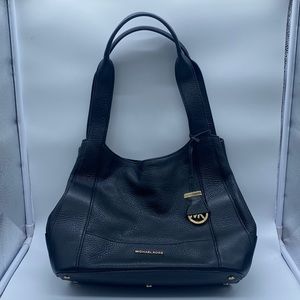 Michael Kors black satchel handbag